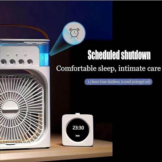 Cooling Fan With Ice - SwiftSouq