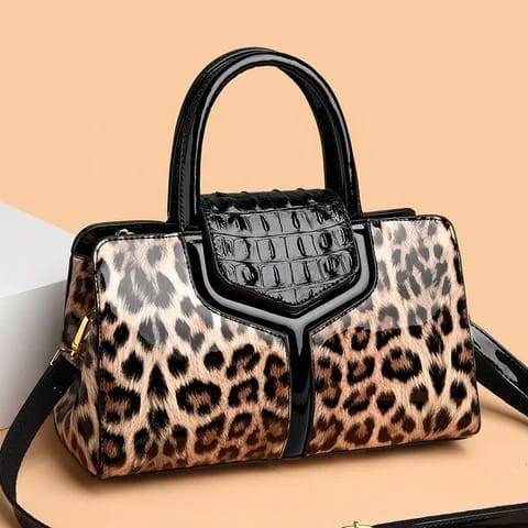 Leopard Pattern Tote - SwiftSouq