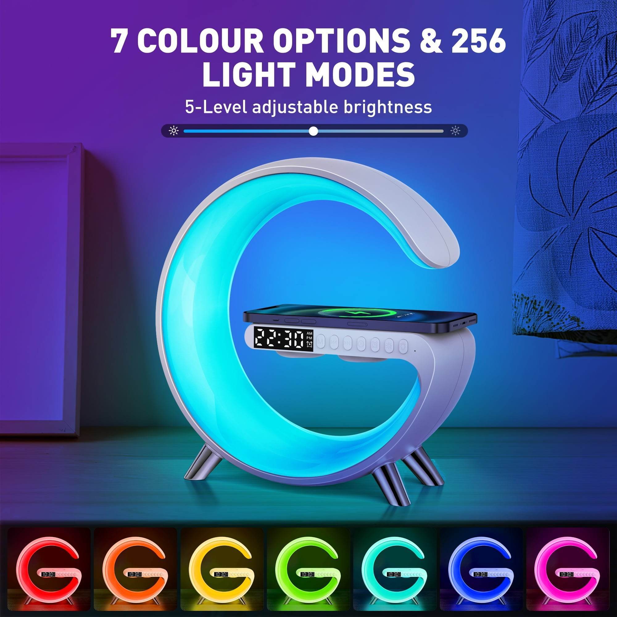 GPED 4-in-1 Smart Alarm Clock - SwiftSouq