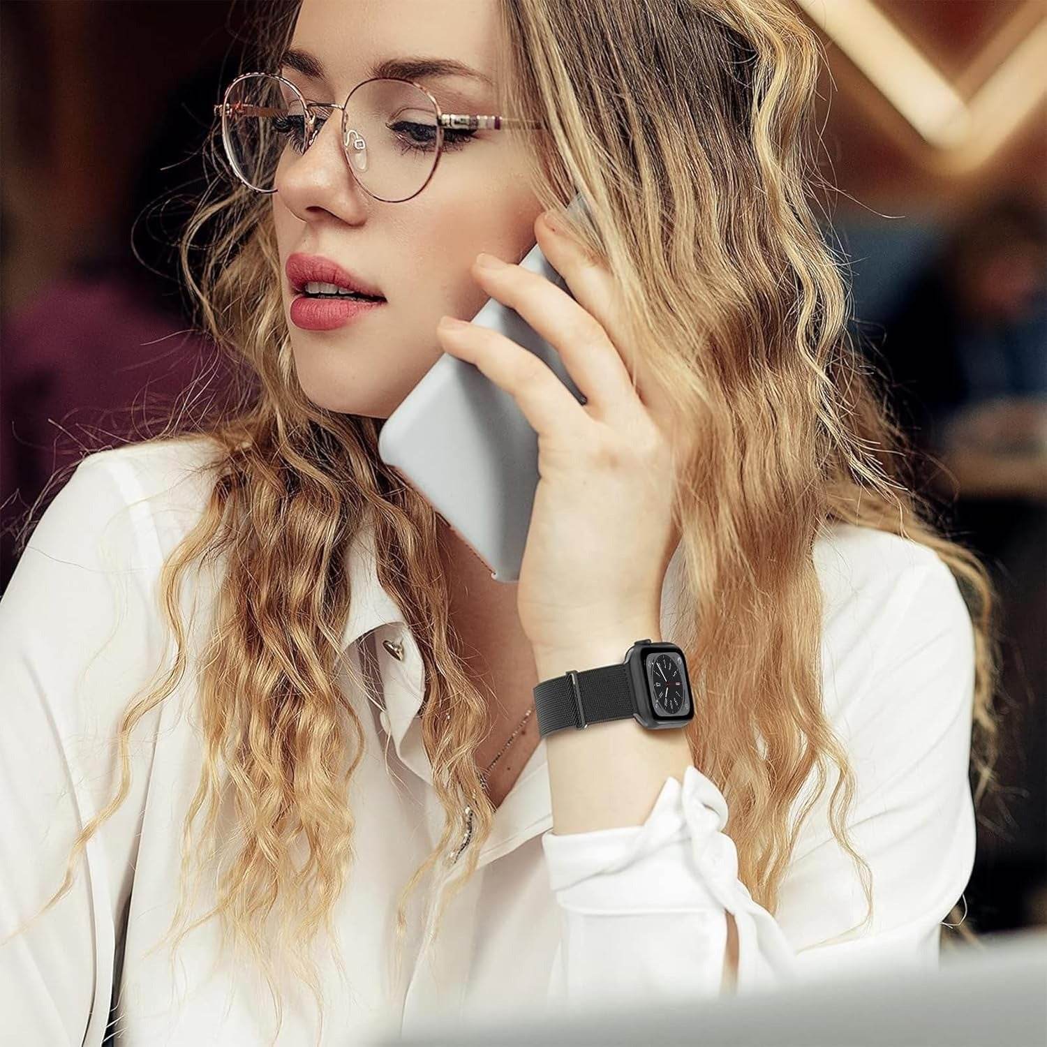 Series 10 Metal Smart Watch Band - SwiftSouq