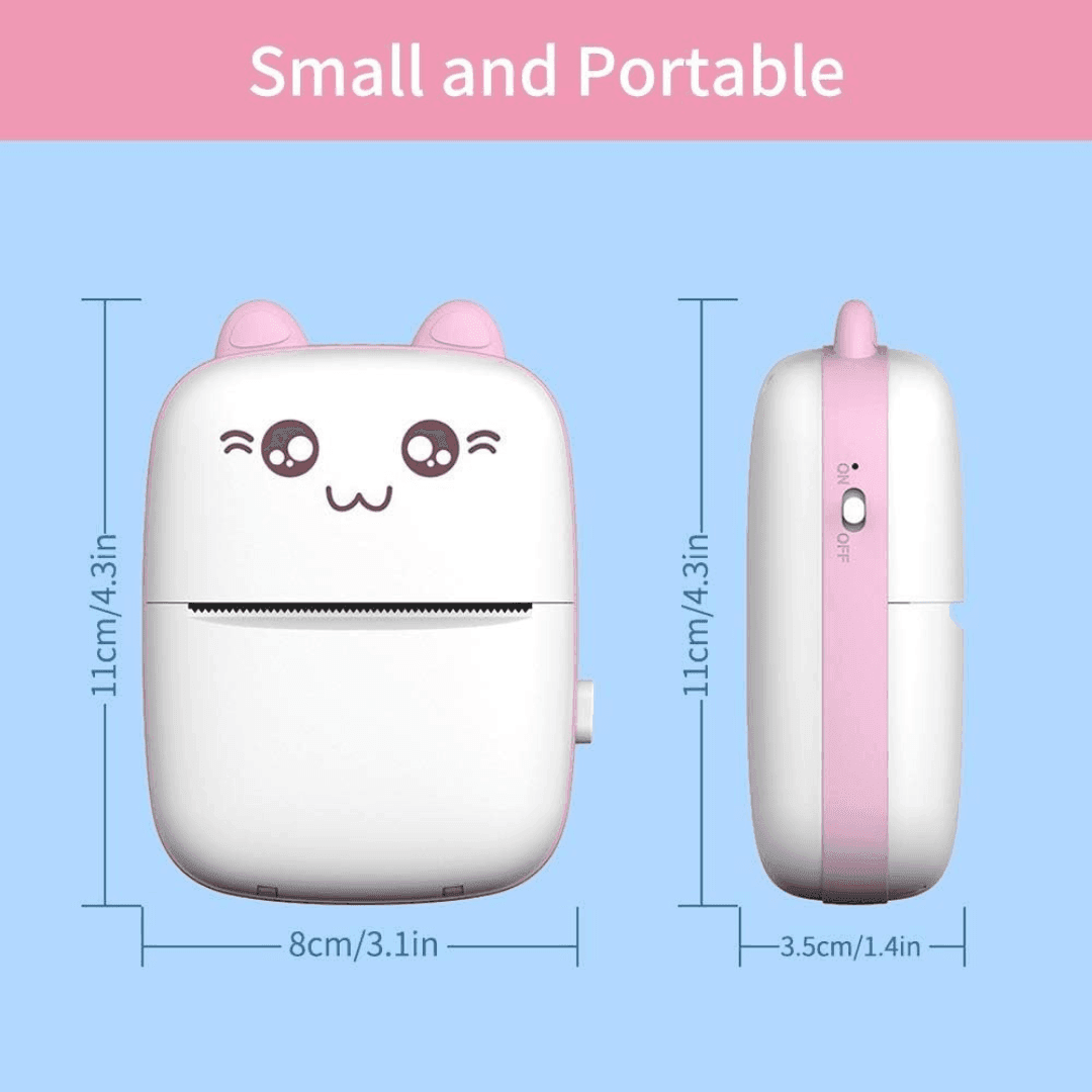 Mini Portable Thermal Printer - SwiftSouq