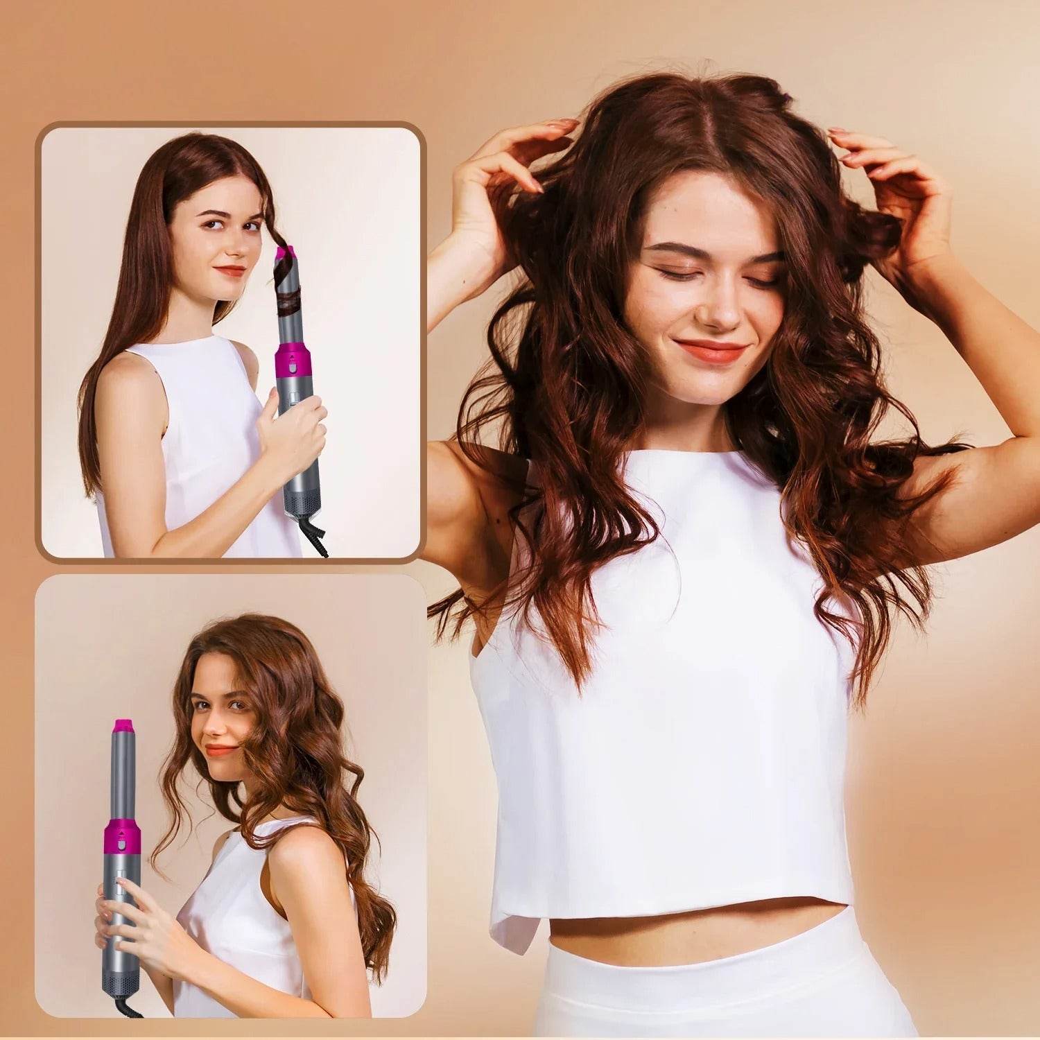 5-in-1 Hair Dryer Brush - SwiftSouq