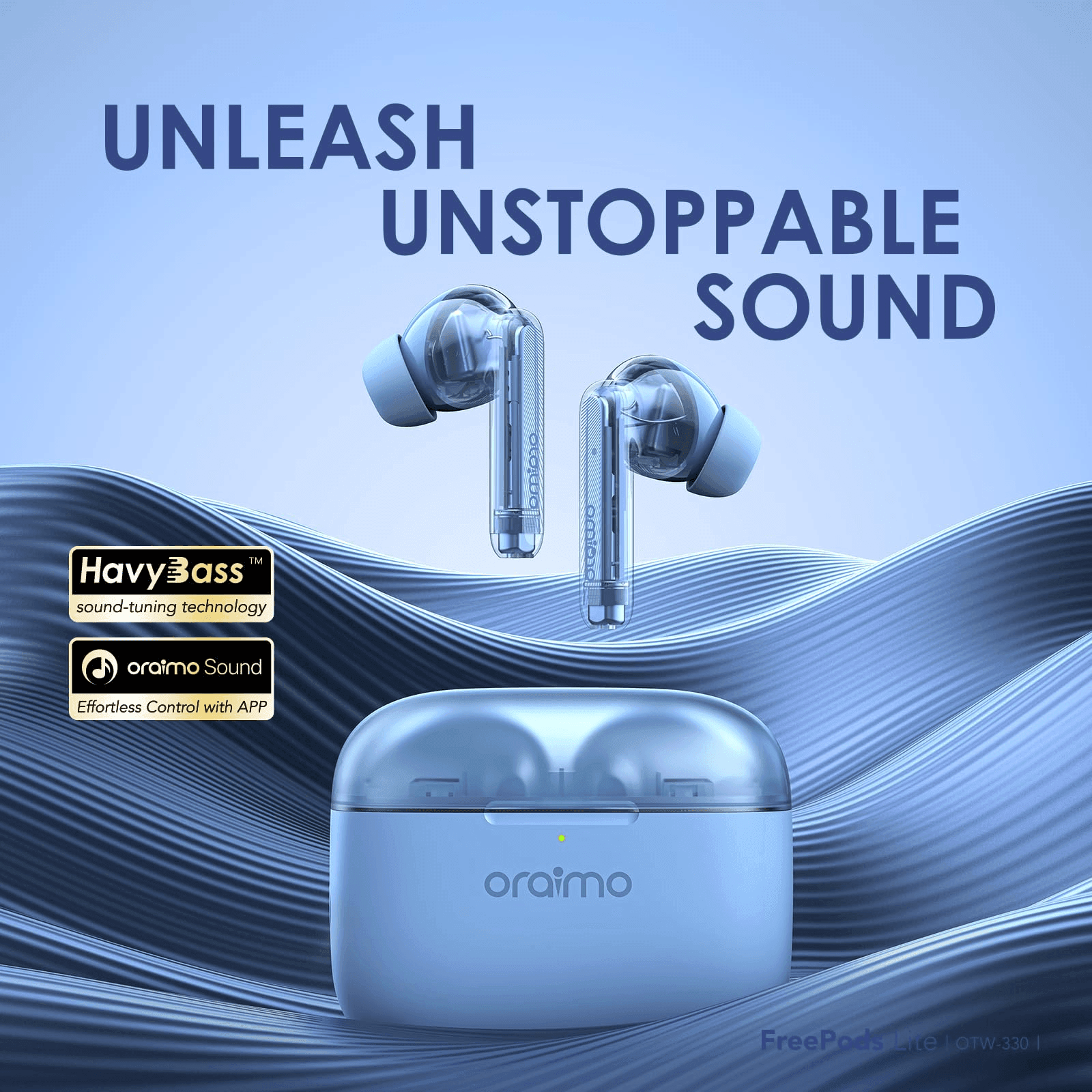 Oraimo Wireless Bluetooth Earbuds - SwiftSouq