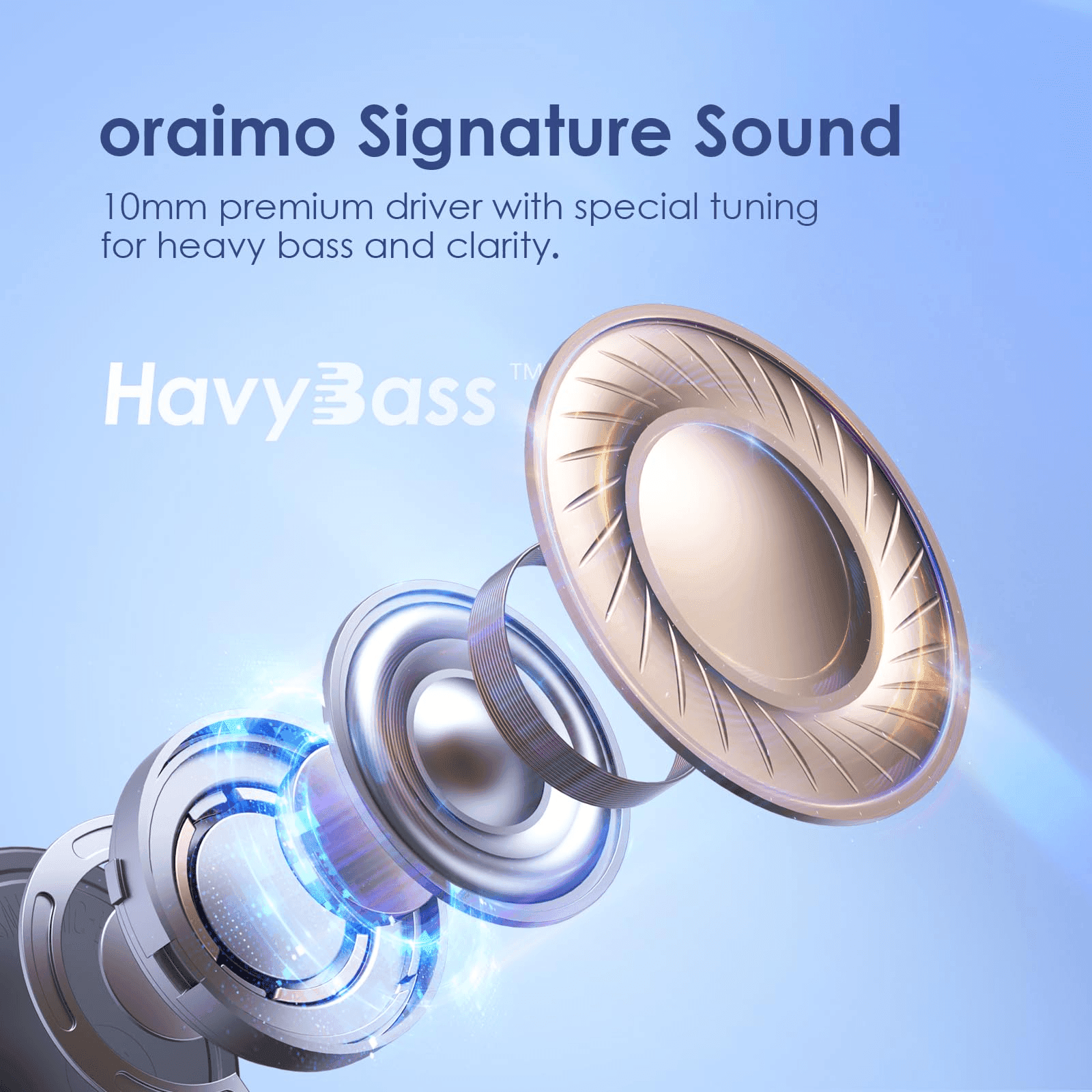 Oraimo Wireless Bluetooth Earbuds - SwiftSouq