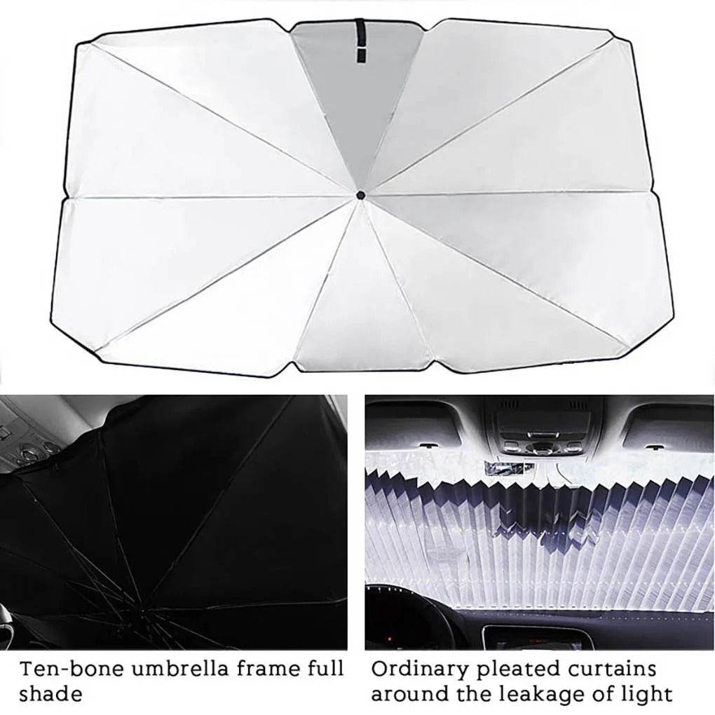 Foldable Car Sunshade Umbrella - SwiftSouq