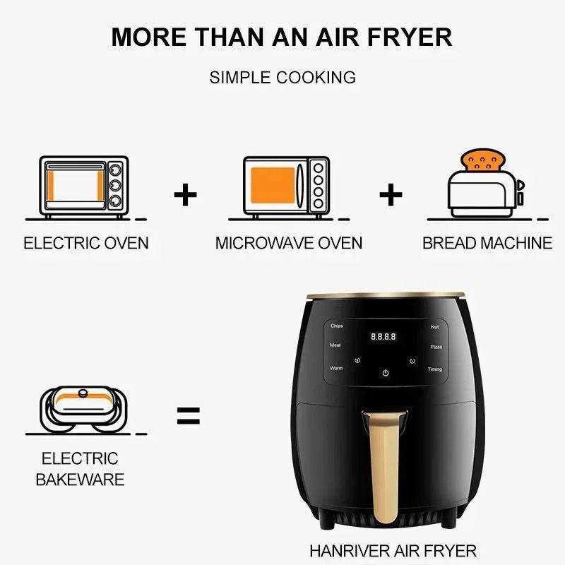 Air Fryer Pot 6L - SwiftSouq