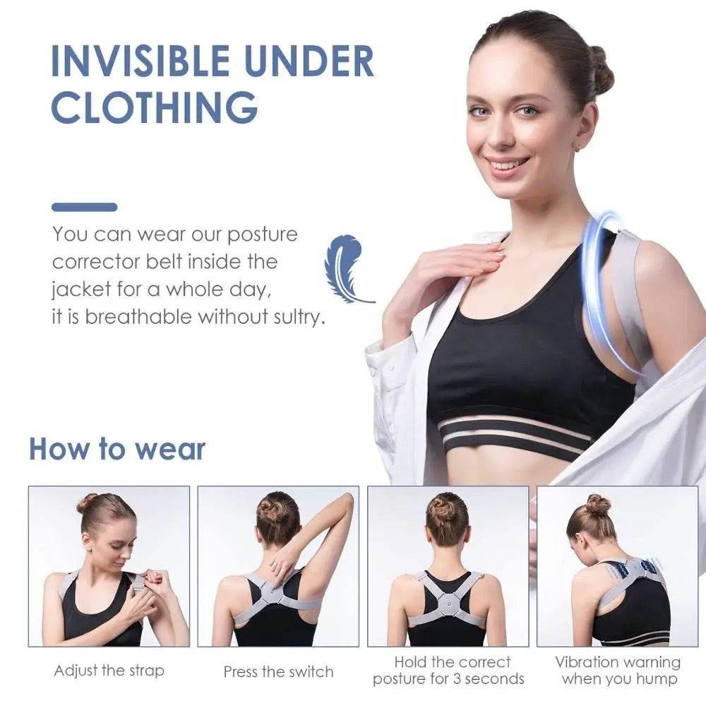 Smart Adjustable Posture Corrector - SwiftSouq