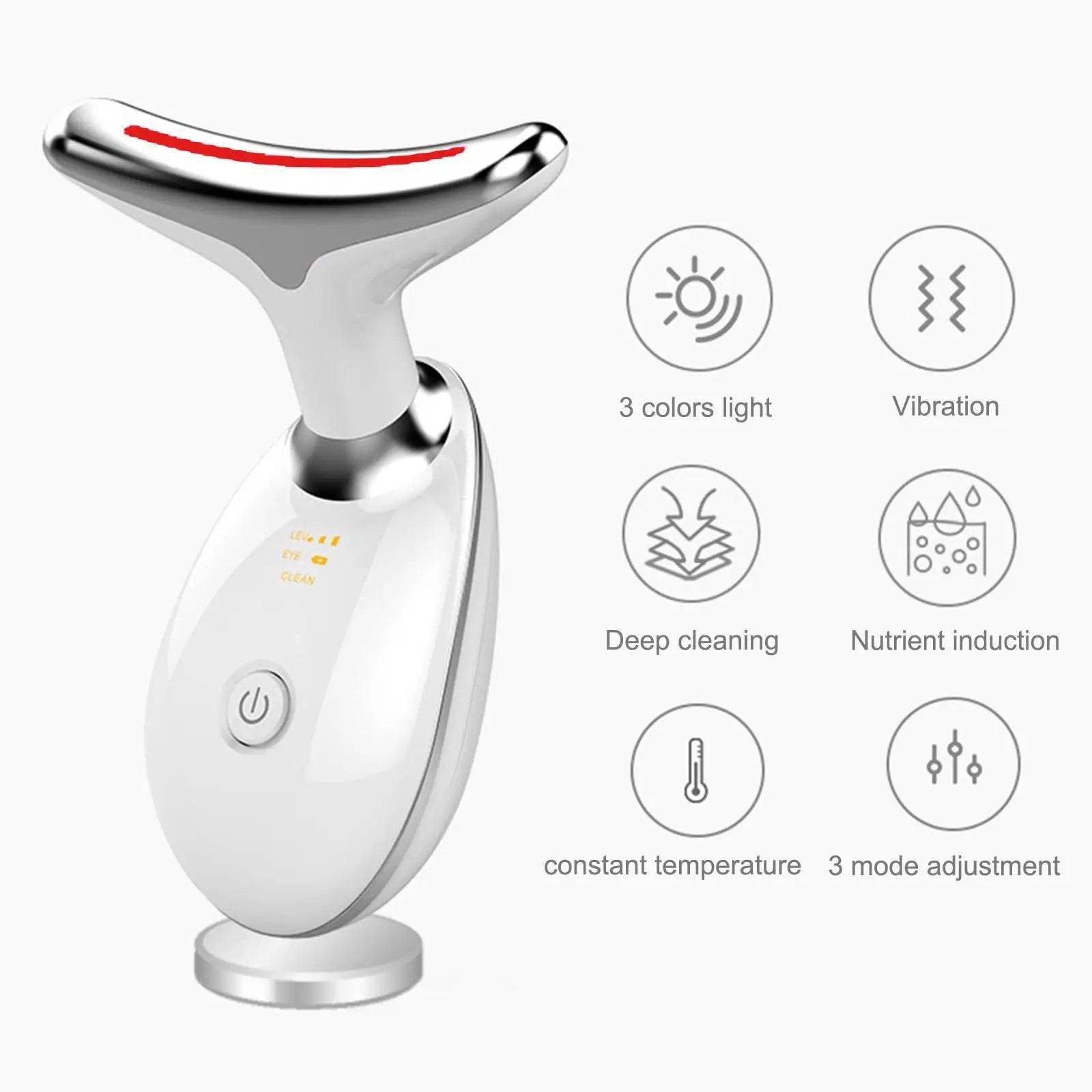 LED Facial & Neck Massager - SwiftSouq