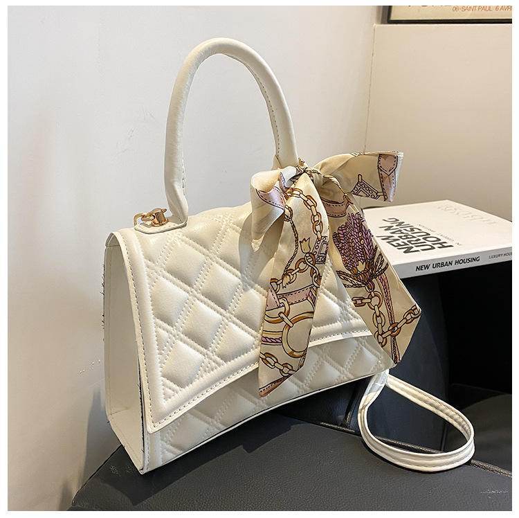 Bowknot Scarf Shoulder Bag - SwiftSouq