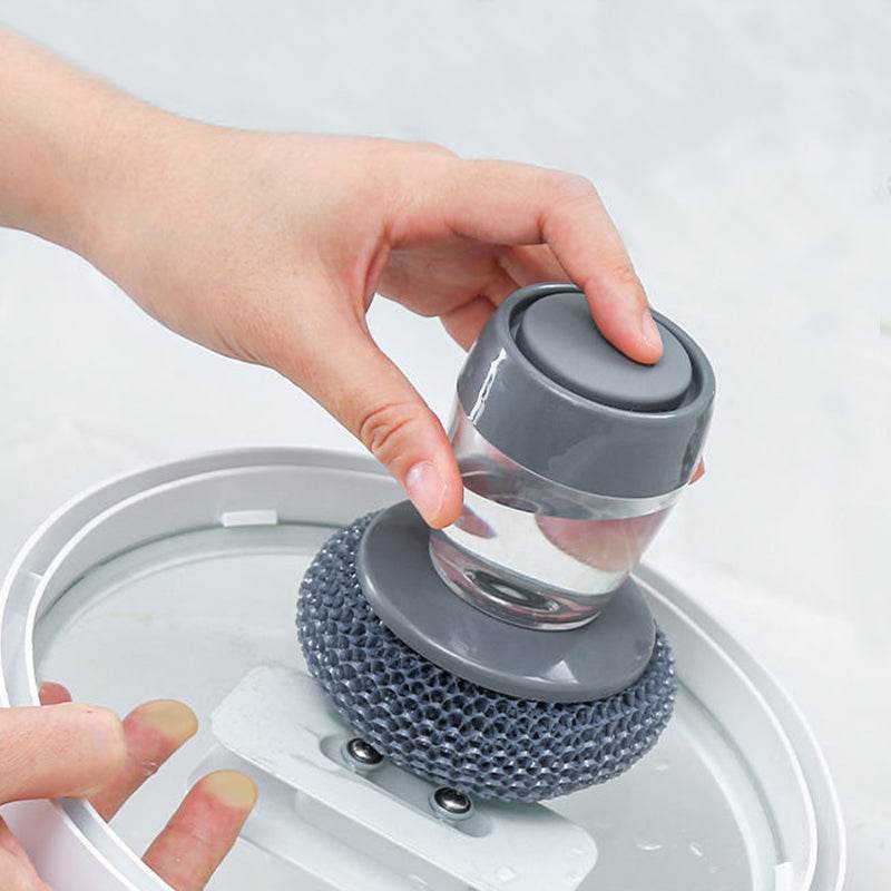 Liquid Adding Pot Washing Brush - SwiftSouq