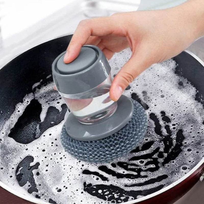 Liquid Adding Pot Washing Brush - SwiftSouq