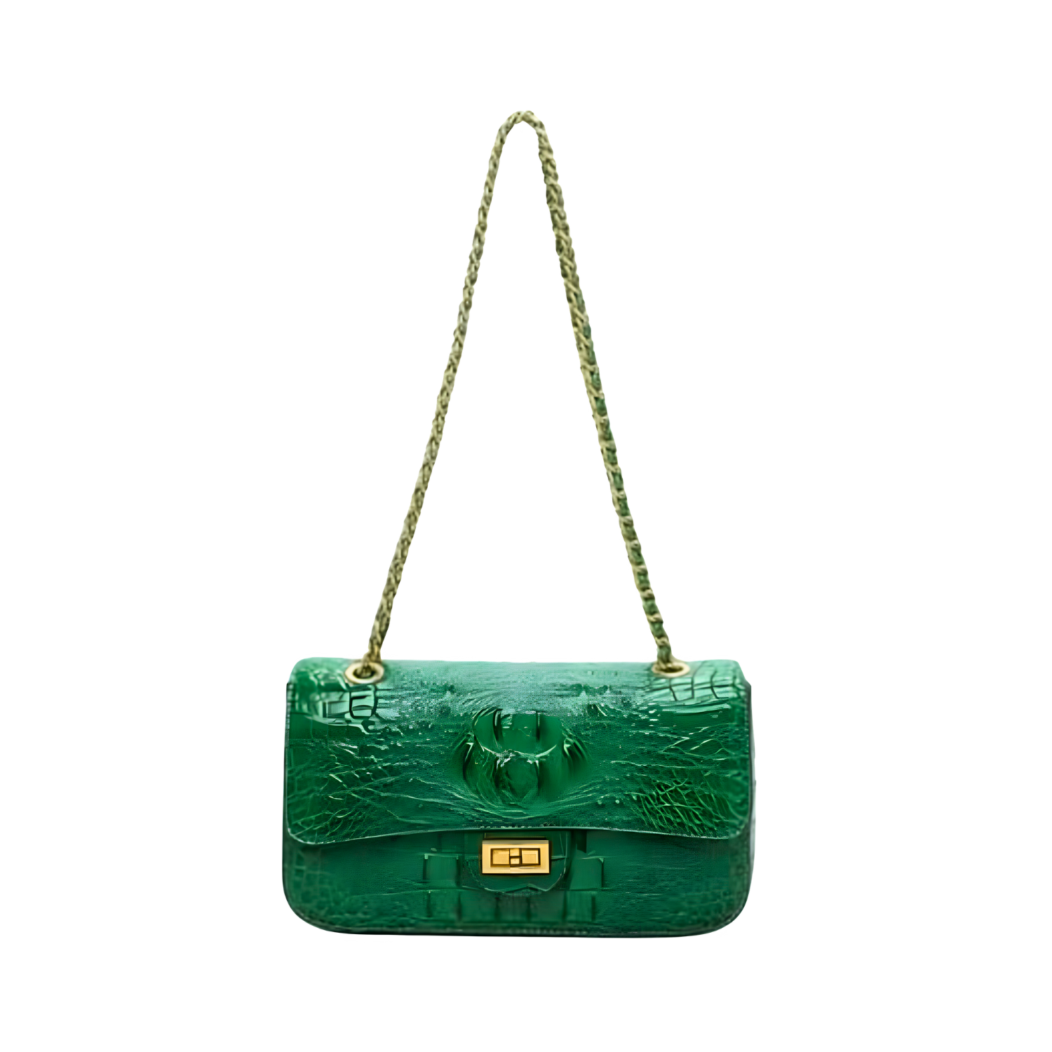 Crocodile Leather Crossbody