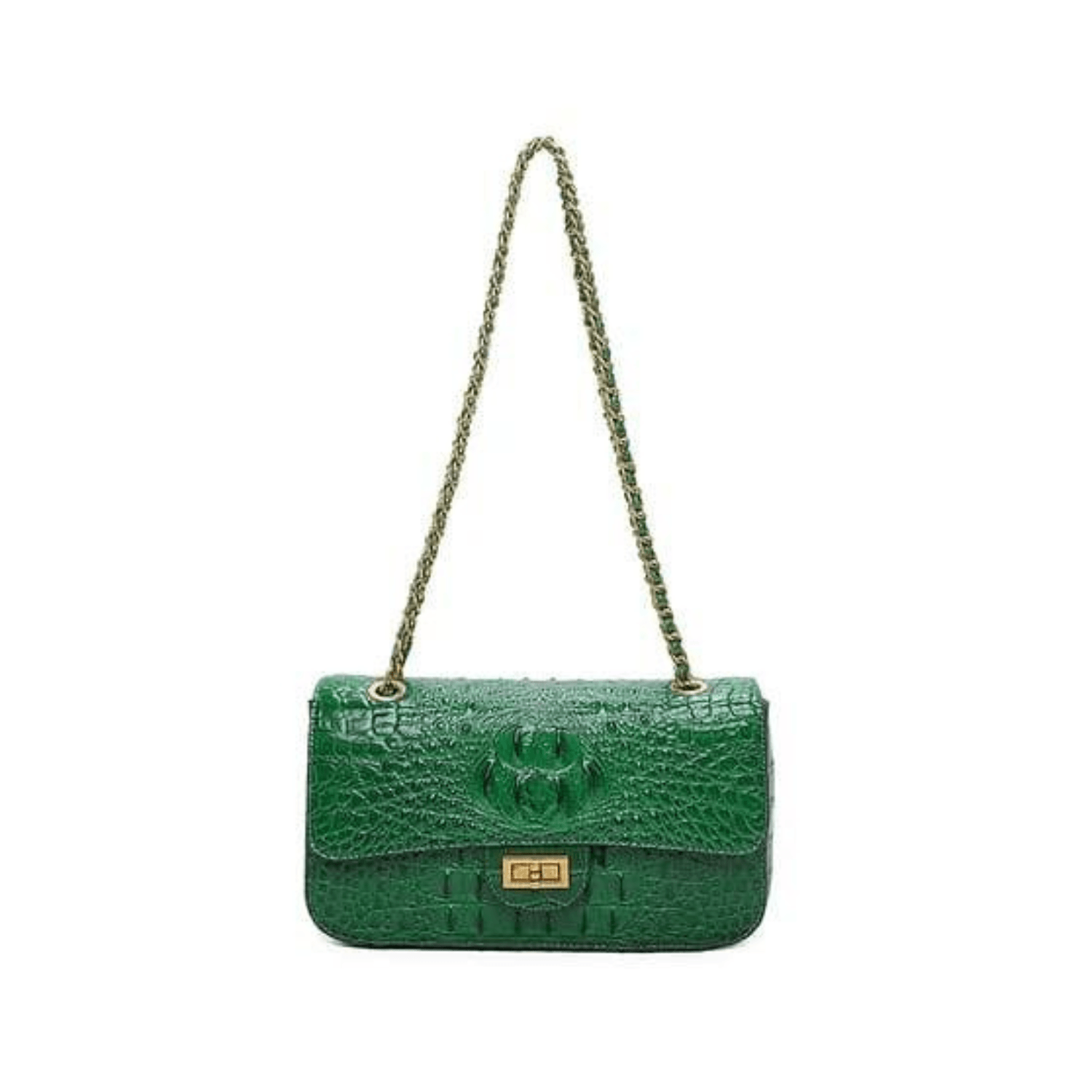 Crocodile Leather Crossbody - SwiftSouq