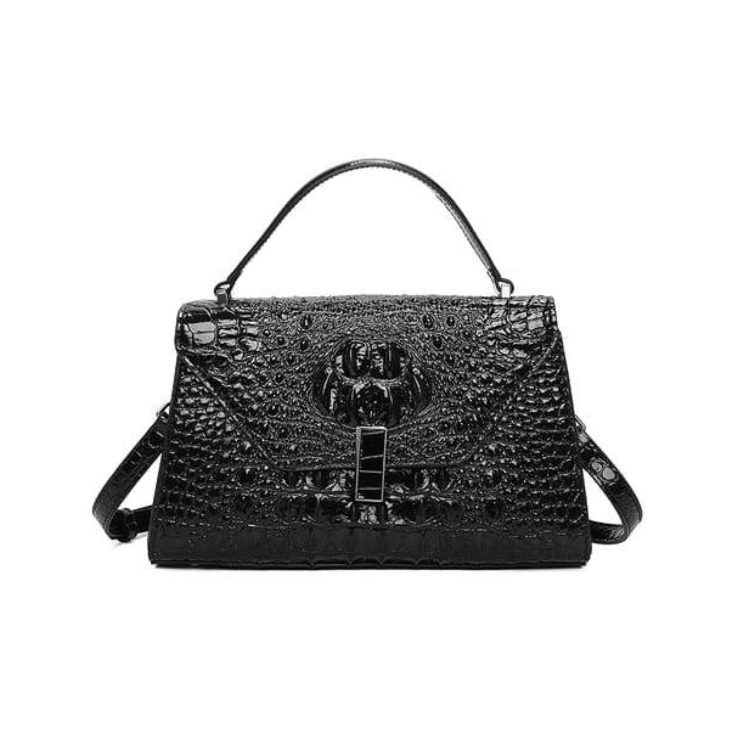 Alligator Tote Shoulder Bag - SwiftSouq