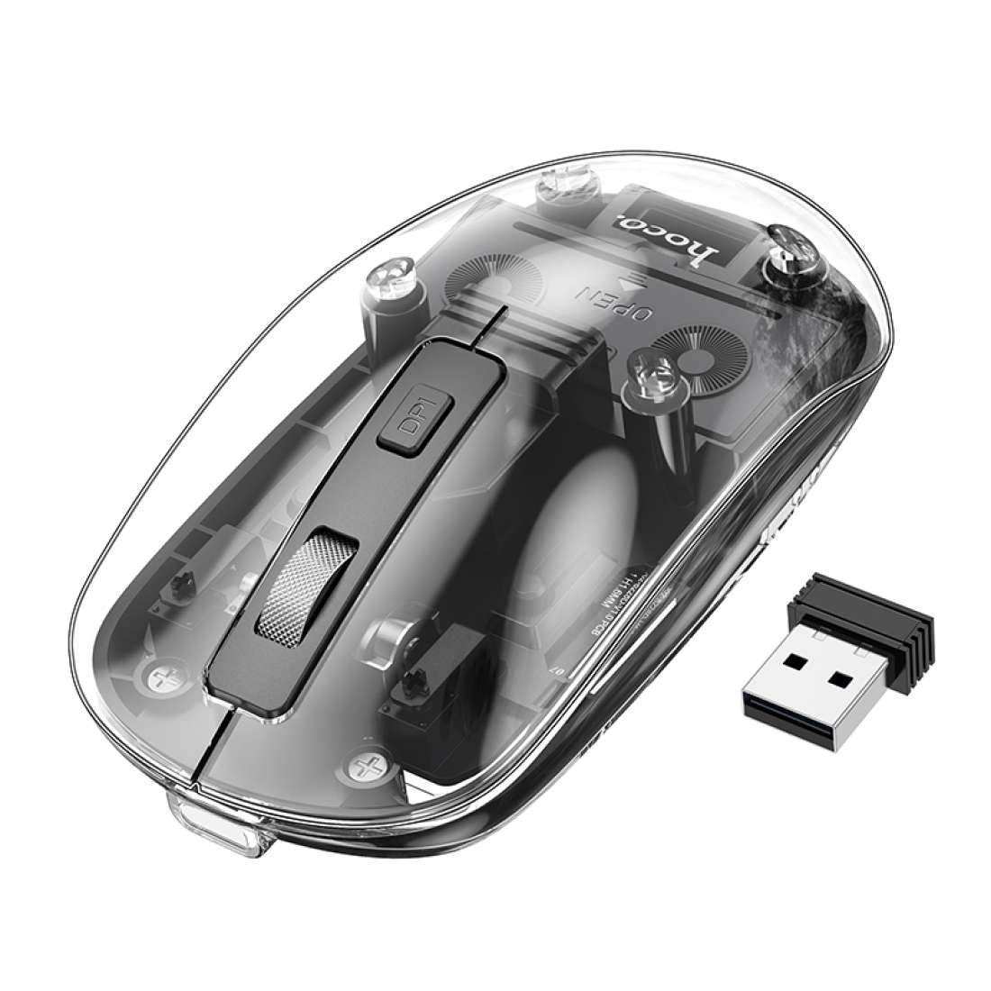 Dual-mode Silent Wireless Mouse (GM29) - SwiftSouq