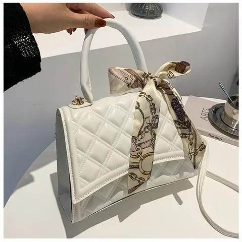 Bowknot Scarf Shoulder Bag - SwiftSouq