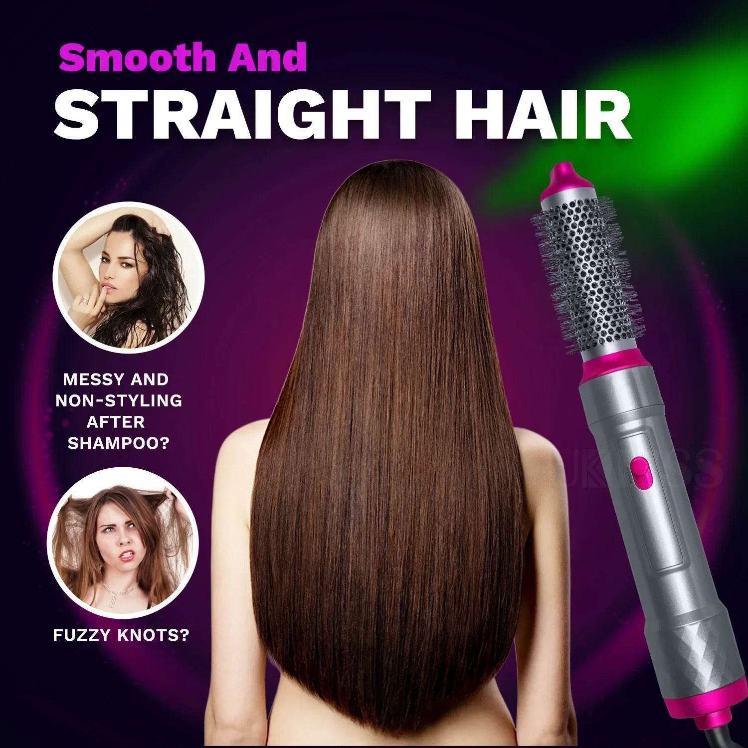 5-in-1 Hair Dryer Brush - SwiftSouq