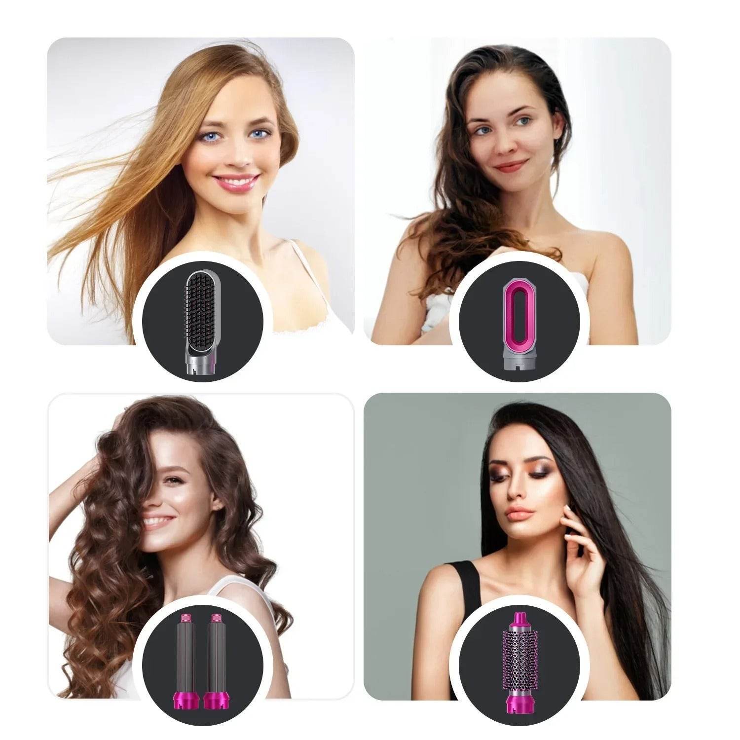 5-in-1 Hair Dryer Brush - SwiftSouq