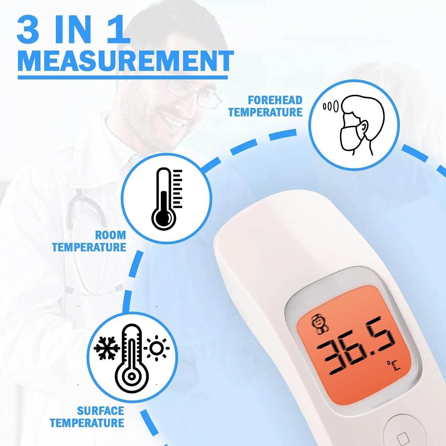 Digital Forehead Thermometer - SwiftSouq