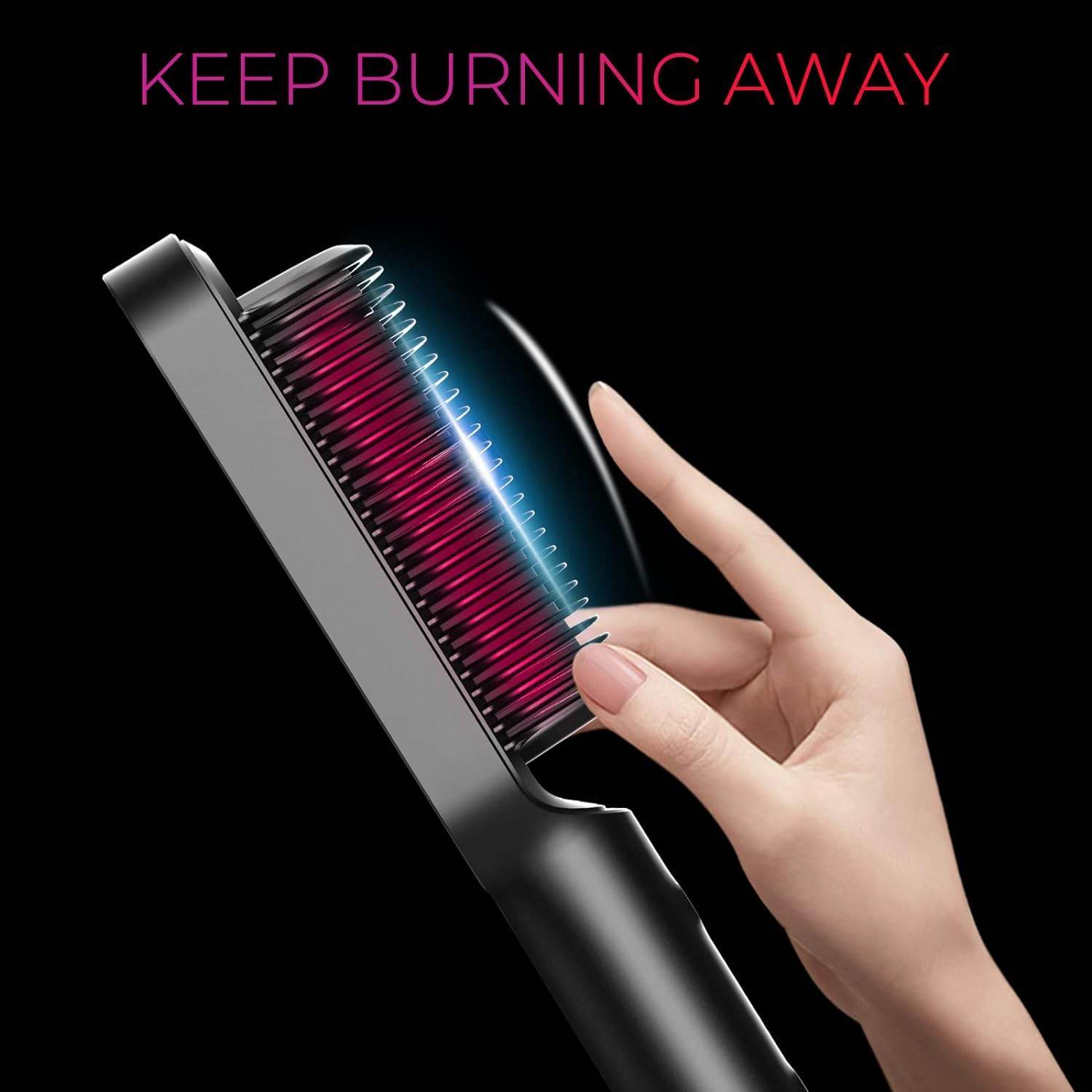 TYMO Hair Straightener Comb - SwiftSouq