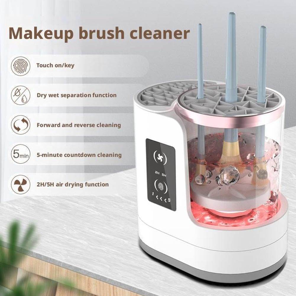 3-in-1 Electric Makeup Brush Cleaner - SwiftSouq