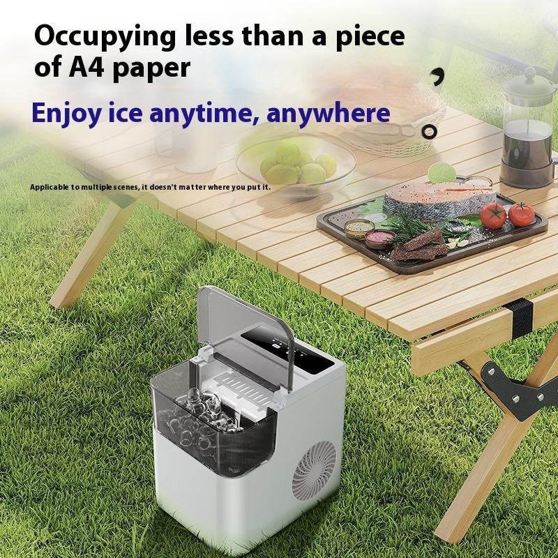 Compact Ice Maker - SwiftSouq