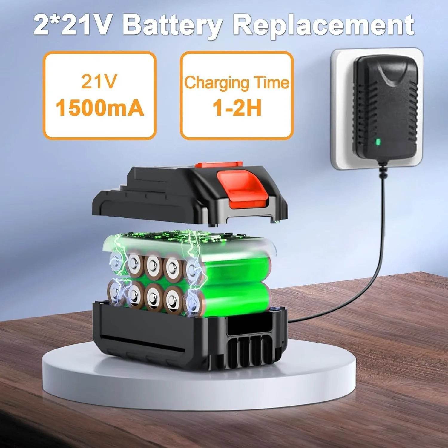 Jet Blower with Dual Batteries - SwiftSouq