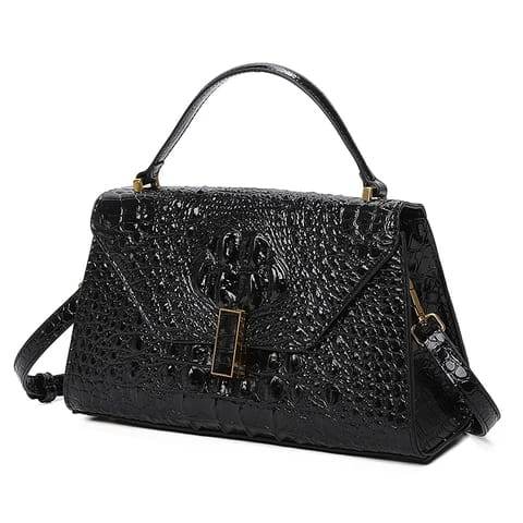 Alligator Tote Shoulder Bag - SwiftSouq