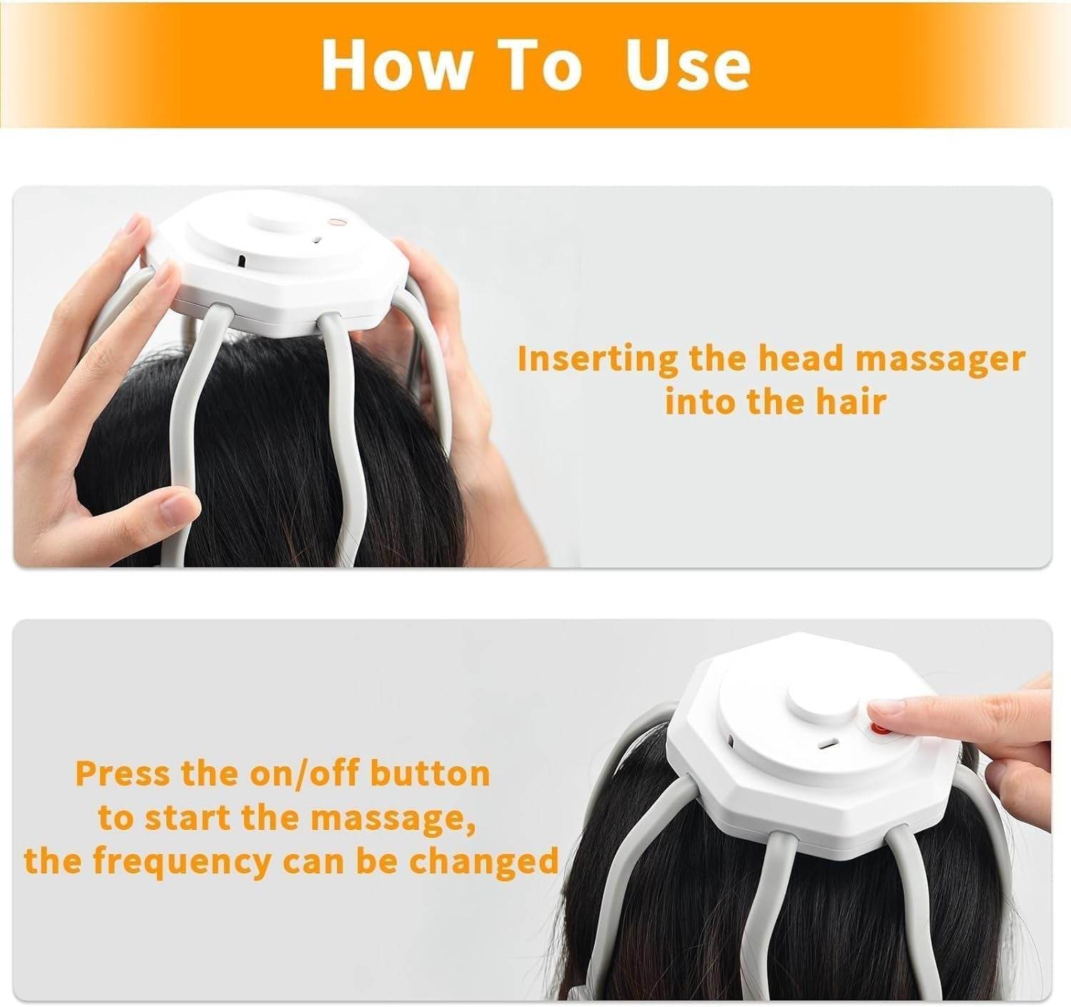 8-Point Scalp Massager - SwiftSouq