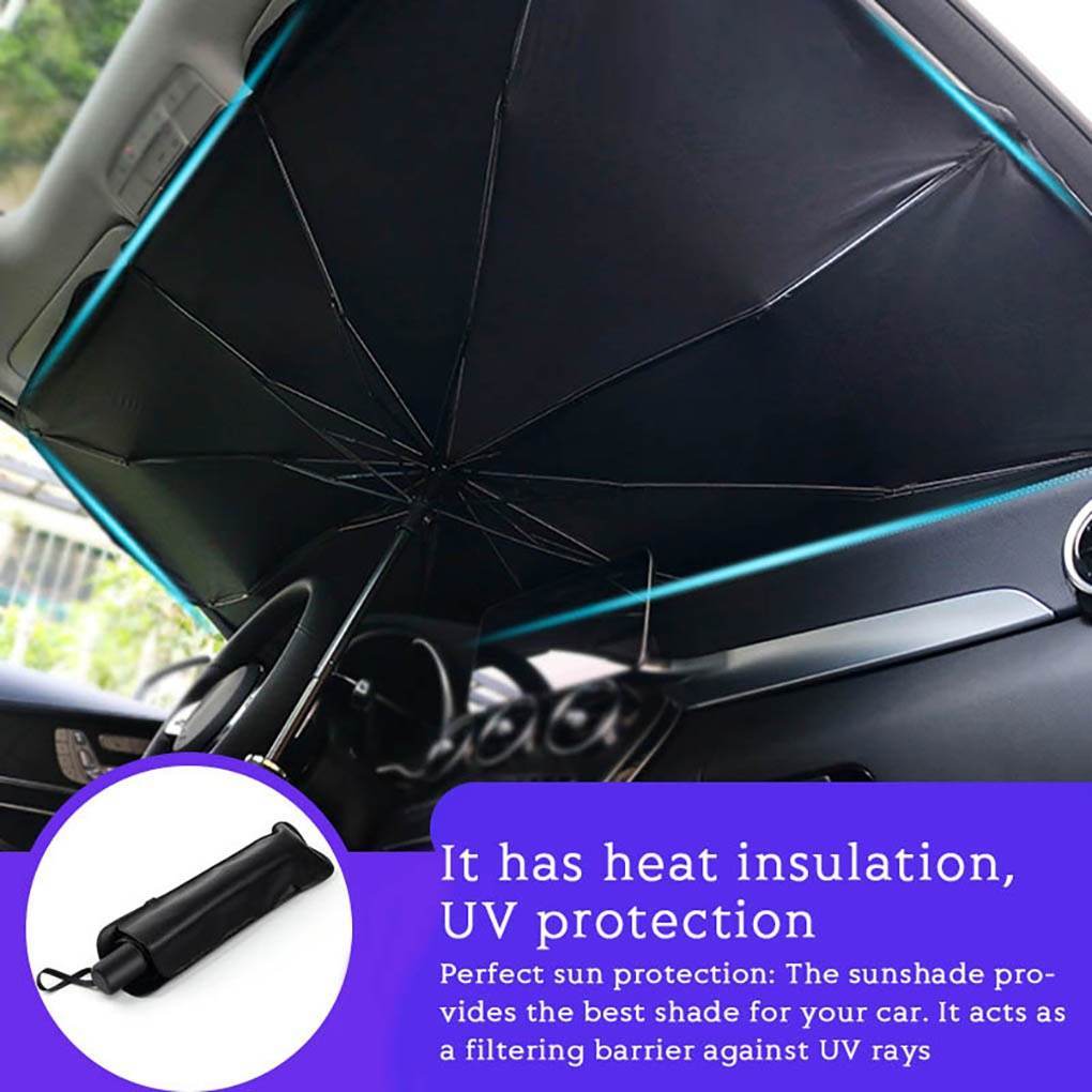 Foldable Car Sunshade Umbrella - SwiftSouq