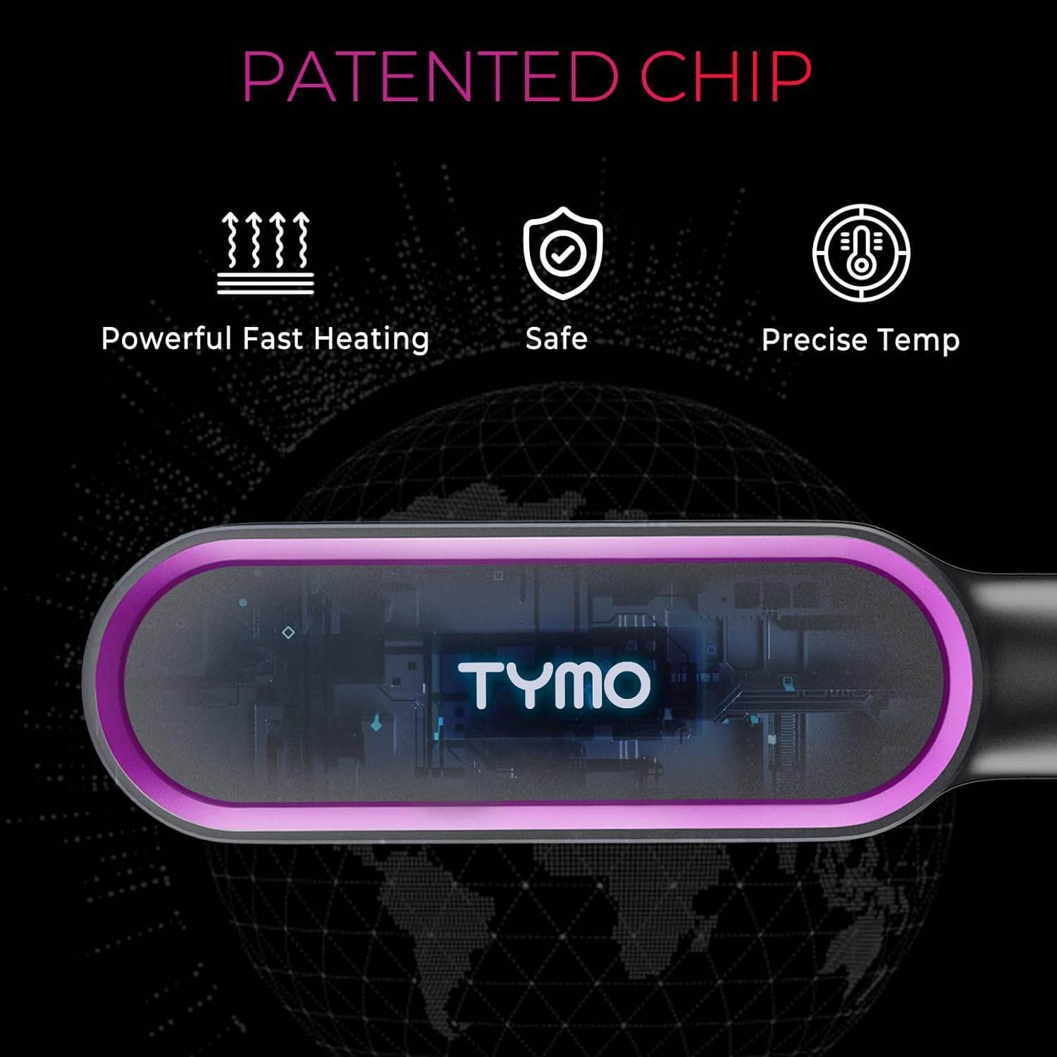 TYMO Hair Straightener Comb - SwiftSouq