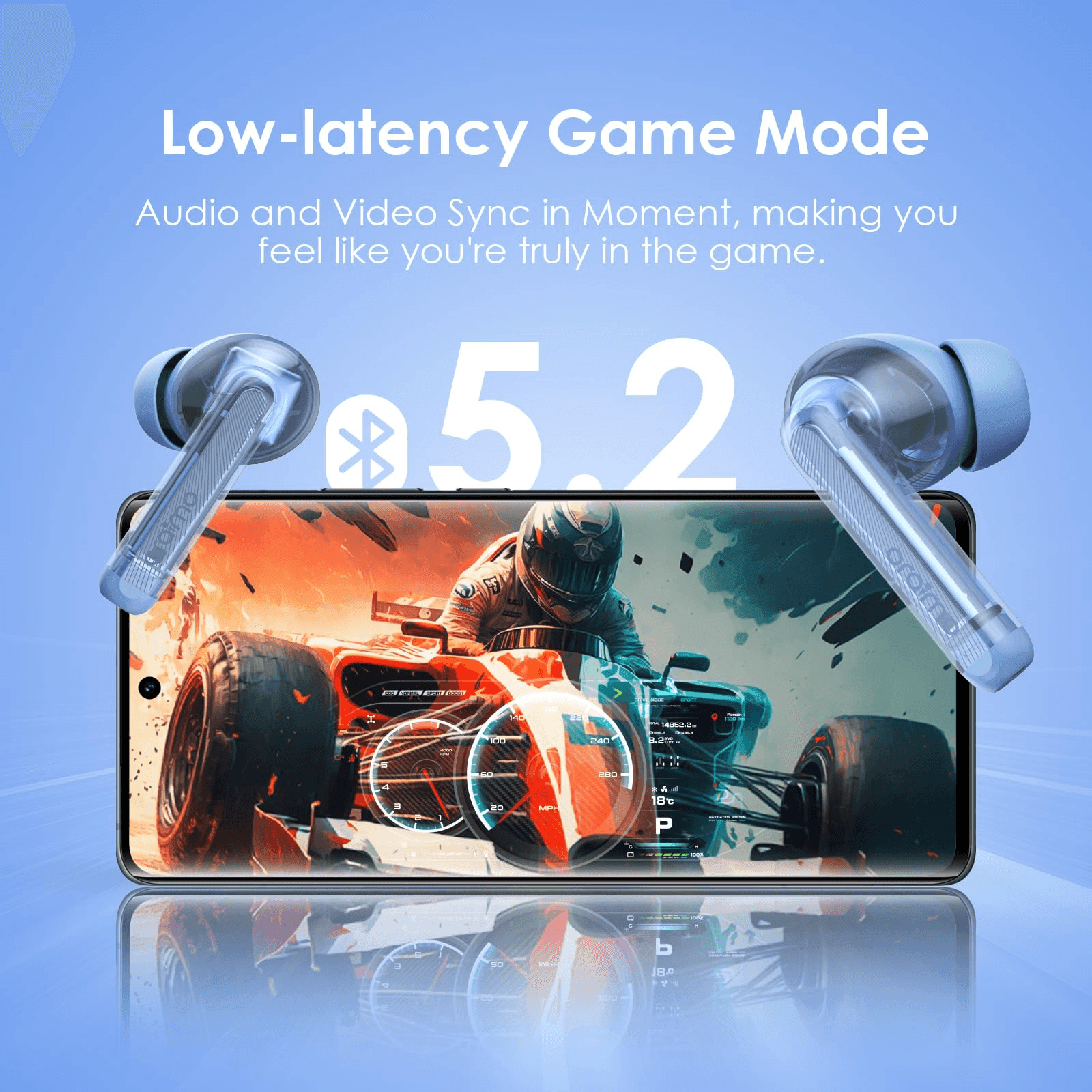 Oraimo Wireless Bluetooth Earbuds - SwiftSouq
