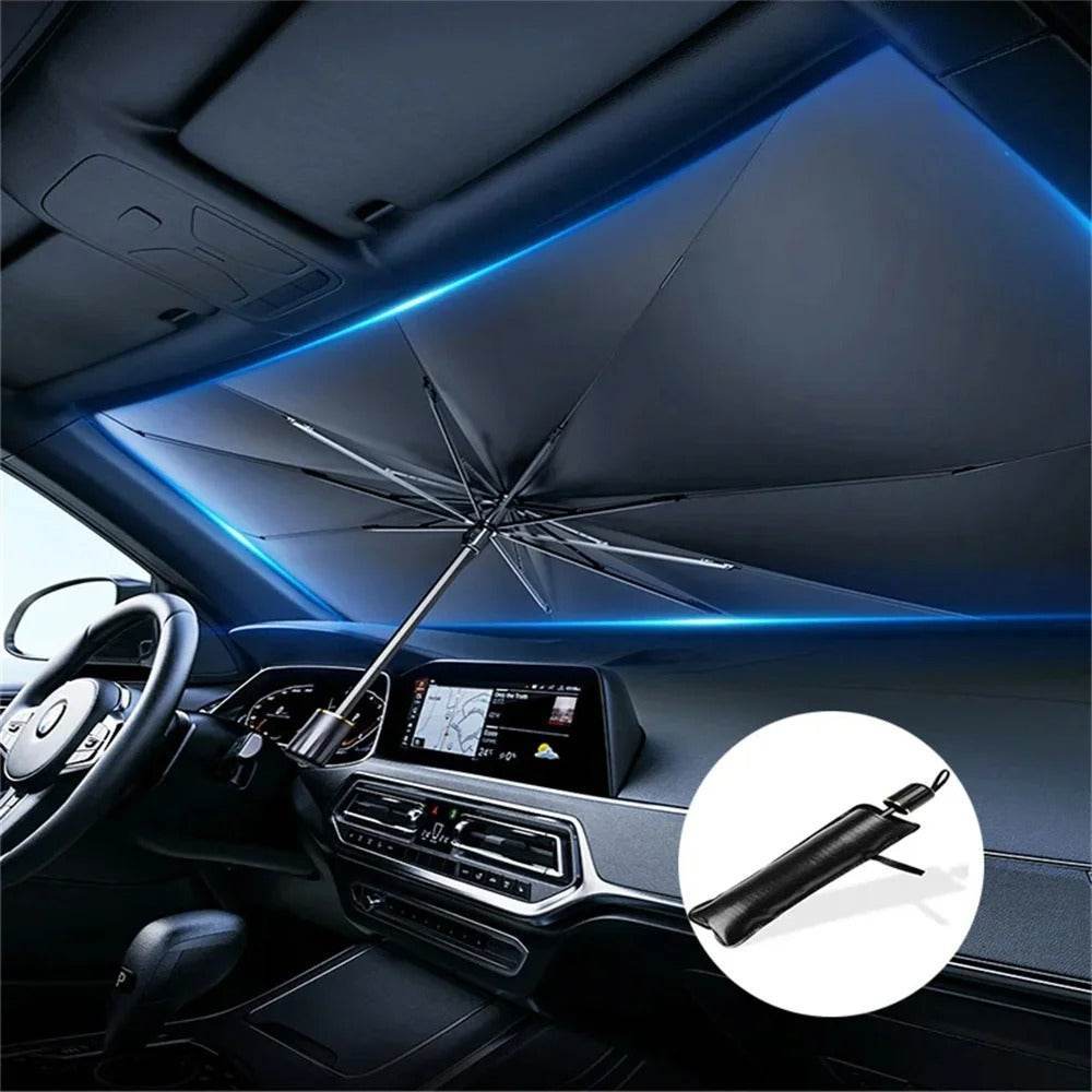 Foldable Car Sunshade Umbrella - SwiftSouq