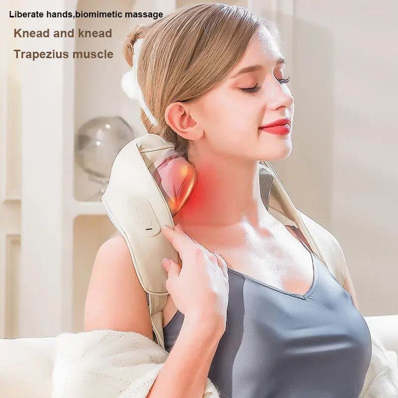 Wireless Neck & Back Massager - SwiftSouq
