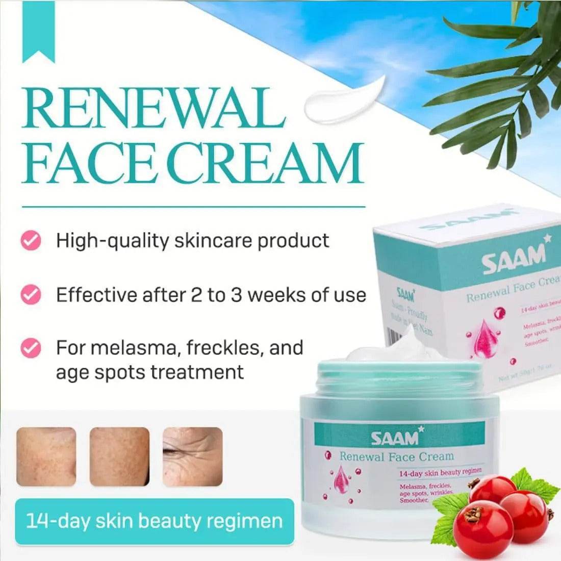 SAAM Renewal Face Cream - SwiftSouq