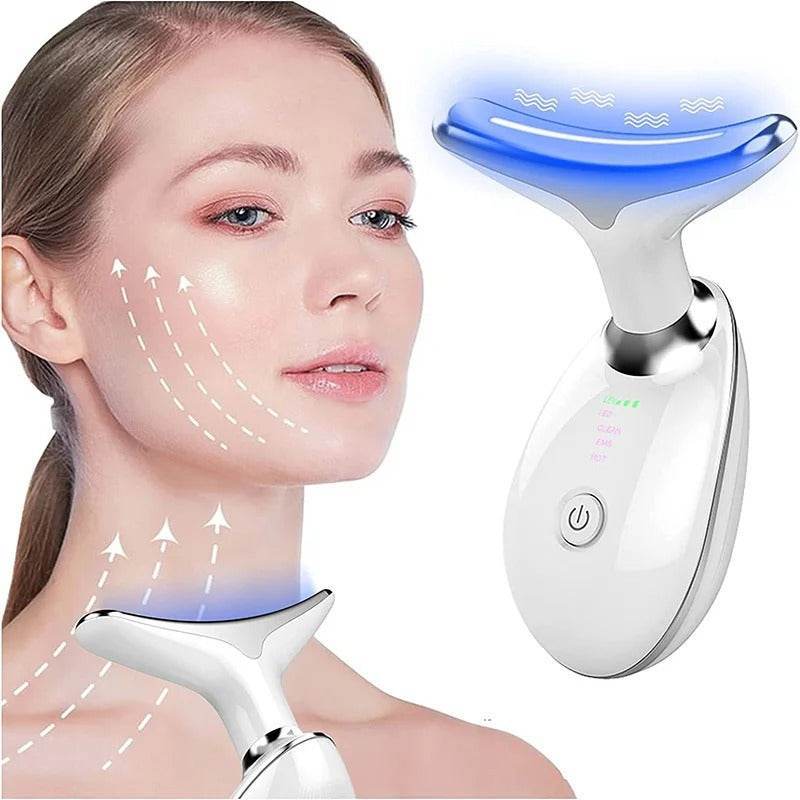 LED Facial & Neck Massager - SwiftSouq