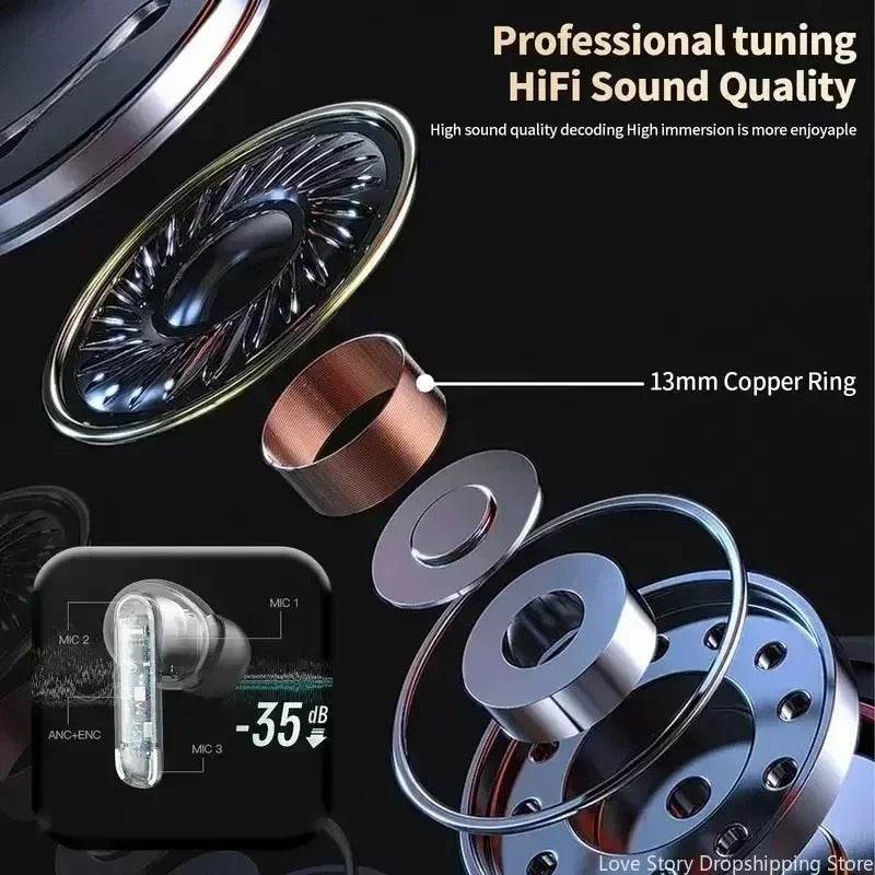 Bluetooth Touchscreen Earphones - SwiftSouq