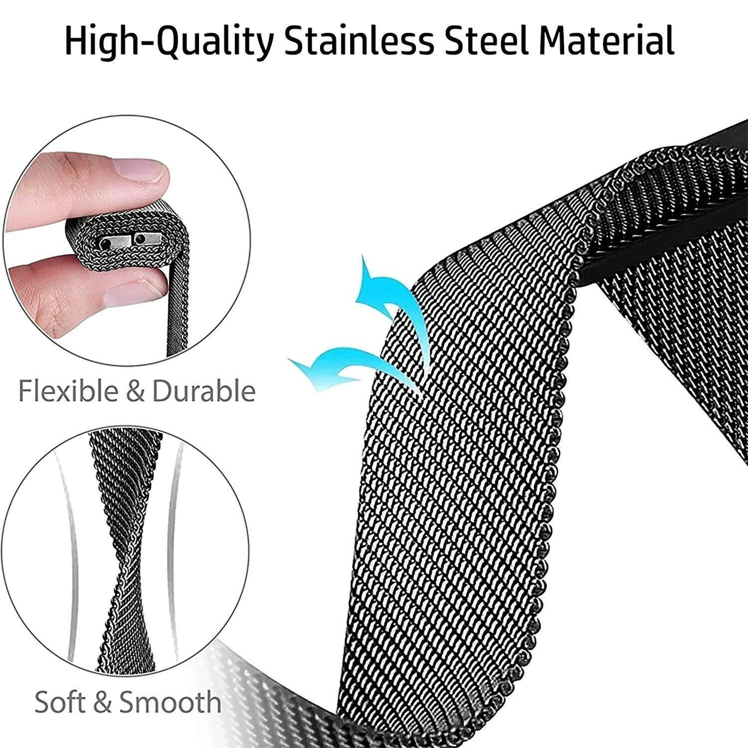 Series 10 Metal Smart Watch Band - SwiftSouq