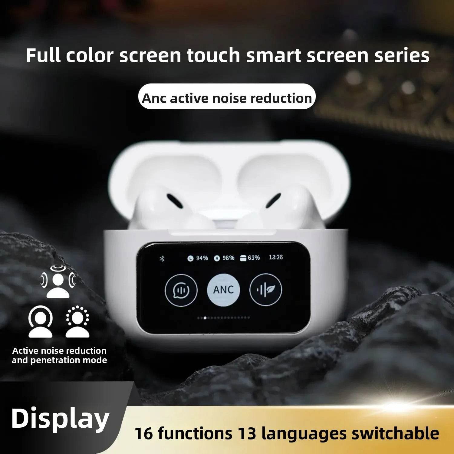 Bluetooth Touchscreen Earphones - SwiftSouq