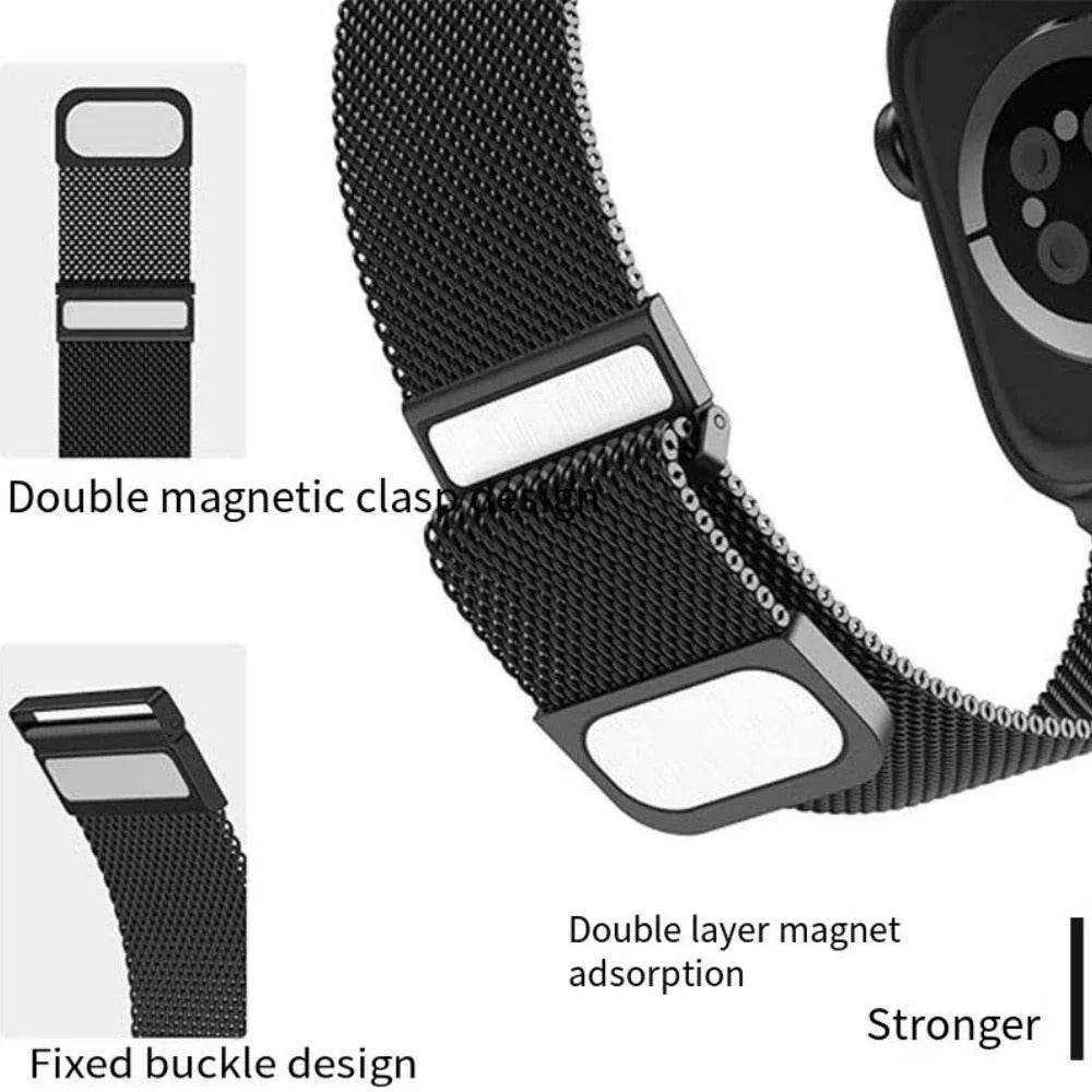 Series 10 Metal Smart Watch Band - SwiftSouq