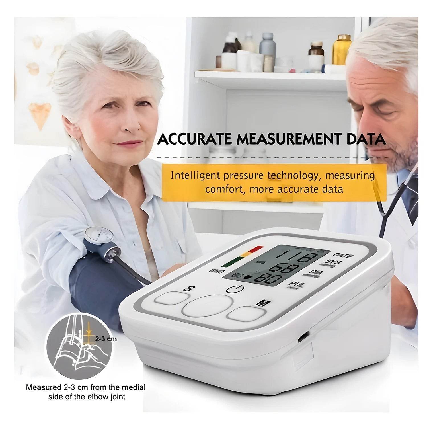 Digital Blood Pressure Monitor - SwiftSouq