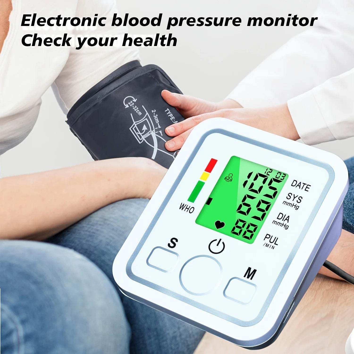 Digital Blood Pressure Monitor - SwiftSouq