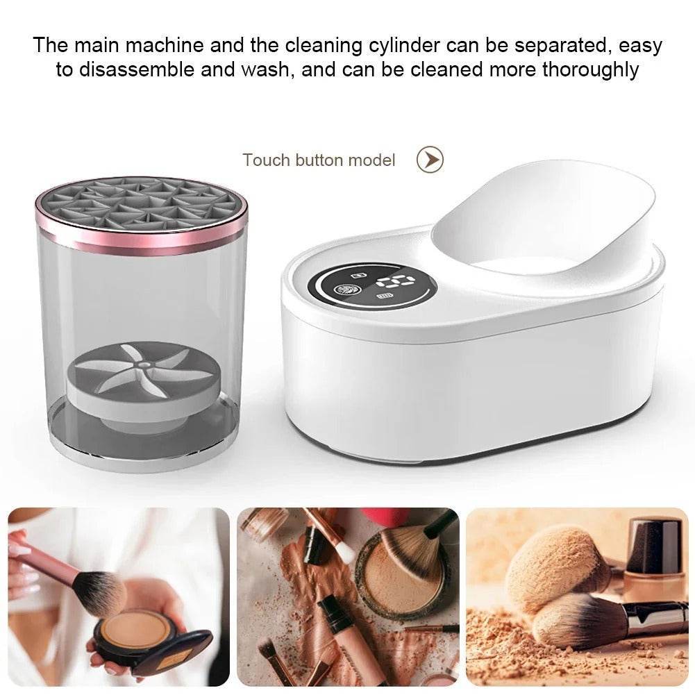 3-in-1 Electric Makeup Brush Cleaner - SwiftSouq
