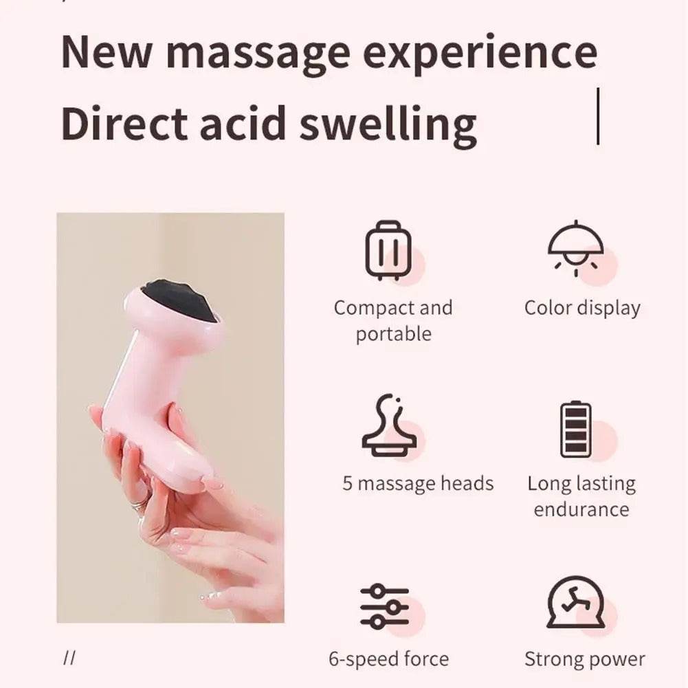 Smart 5-Head Deep Tissue Massager - SwiftSouq