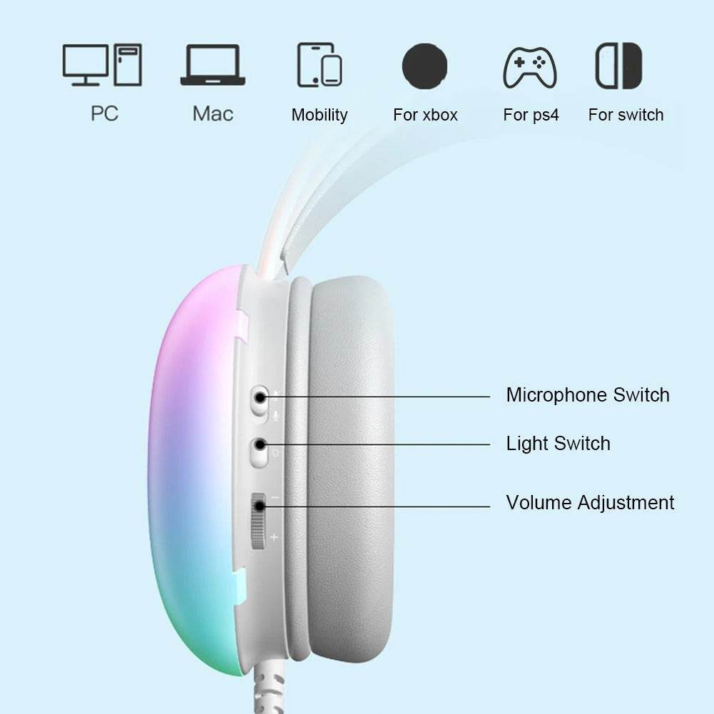 RGB Gaming Headset - SwiftSouq