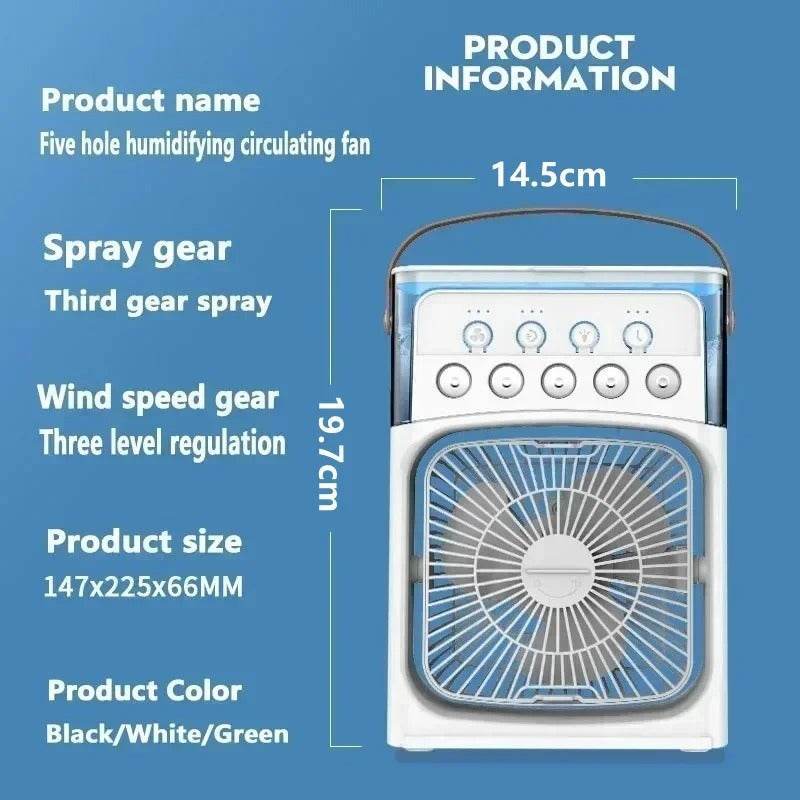 Cooling Fan With Ice - SwiftSouq